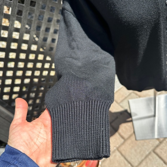 Rebecca minkoff silver studded sweater size small but can fit a size medium too. - Picture 5 of 6